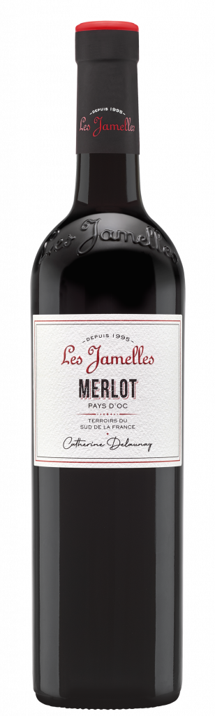 Merlot rouge 2023 - Les Jamelles