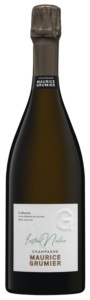 Champagne "Instant Nature" Zéro Dosage blanc - Champagne Maurice Grumier