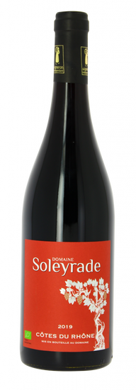 Côtes du Rhône rouge Bio 2021 - Domaine Soleyrade