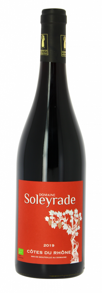 Côtes du Rhône rouge Bio 2021 - Domaine Soleyrade