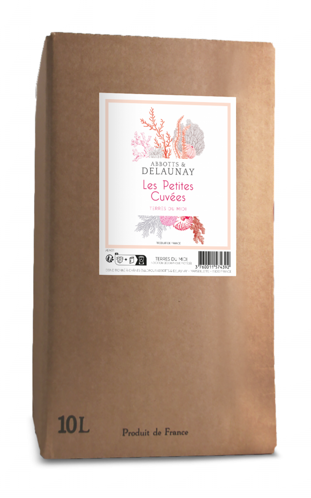 Les Petites Cuvées rosé BIB 10L - Abbotts & Delaunay
