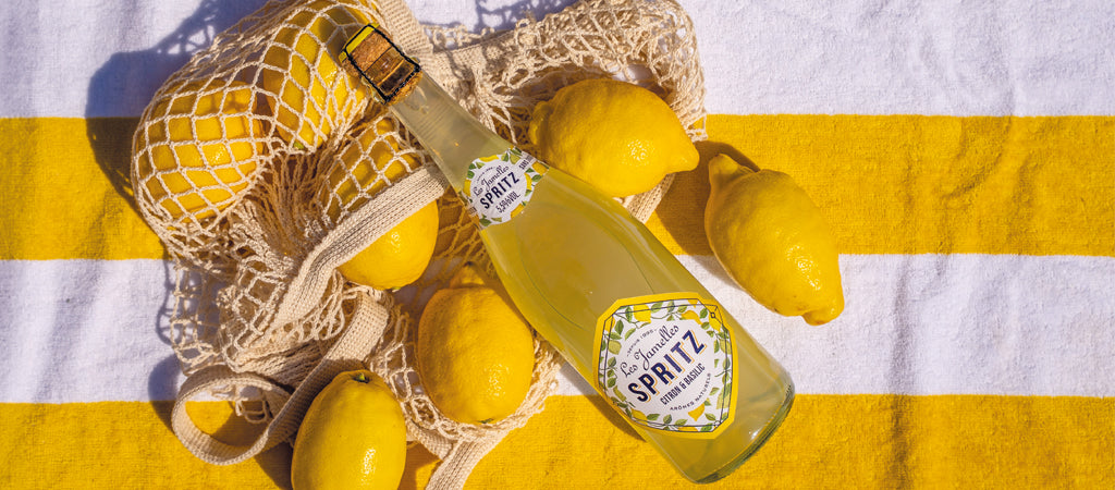 Les Jamelles Lemon & Basil Spritz: the ready-to-serve aperitif