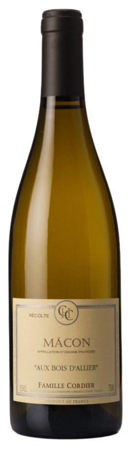 Macon "Aux Bois d'Allier" blanc 2021 - Domaine Cordier