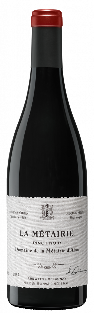 Pinot Noir "La Métairie" rouge Bio 2023 - Abbotts & Delaunay, Domaine de la Métairie d'Alon