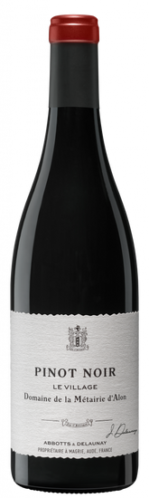 Pinot Noir "Le Village" rouge Bio 2023 - Abbotts & Delaunay, Domaine de la Métairie d'Alon