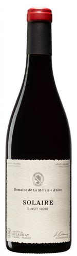 Pinot Noir "Solaire" rouge Bio 2024 - Abbotts & Delaunay, Domaine de la Métairie d'Alon