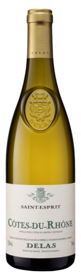 Côtes du Rhône Saint Esprit blanc 2023 - Delas Frères