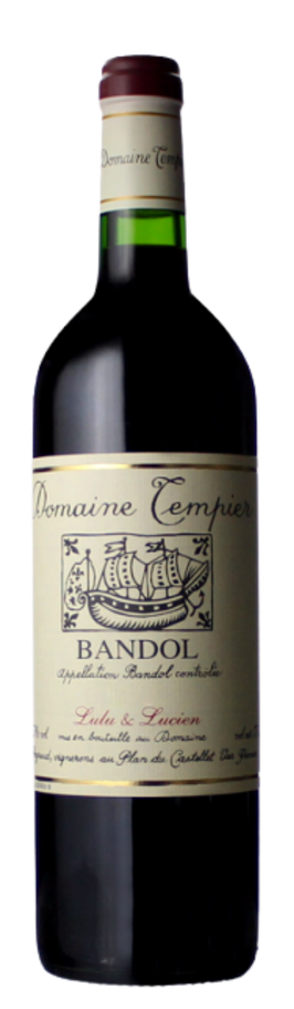 Bandol rouge Cuvée Lulu et Lucien 2023 - Domaine Tempier