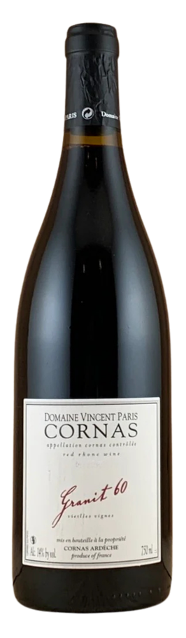 Cornas Granit 60 rouge 2021 - Domaine Vincent Paris