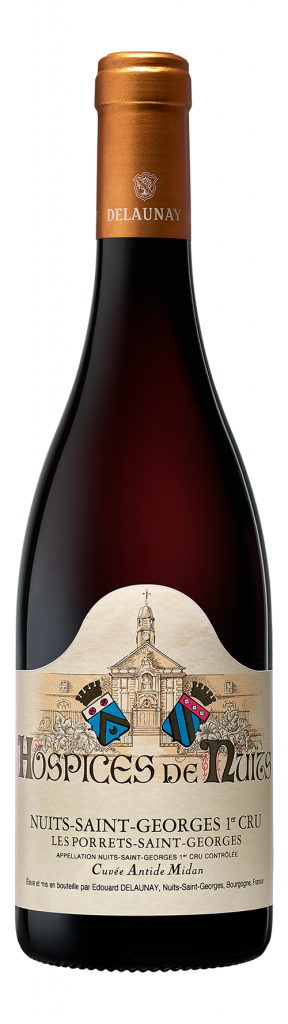 Nuits-Saint-Georges Premier Cru Les Porrets-Saint-Georges, Cuvée Antide Midan rouge 2017 - Hospices de Nuits-Saint-Georges