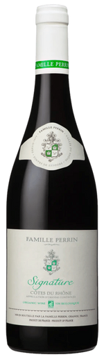 Côtes du Rhône Signature Bio rouge 2023- Famille Perrin