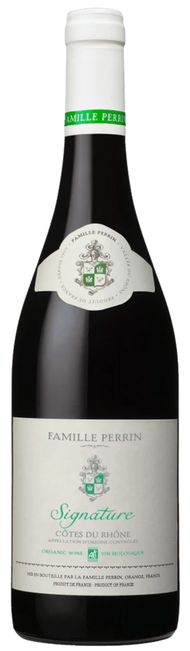 Côtes du Rhône Signature Bio rouge 2023- Famille Perrin