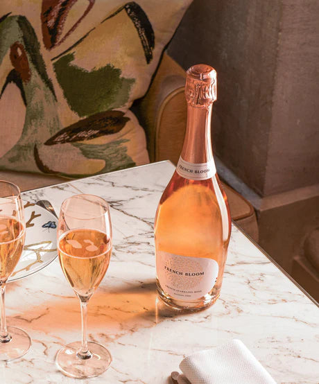 Le Rosé 0,0%, Effervescent rosé sans alcool - French Bloom