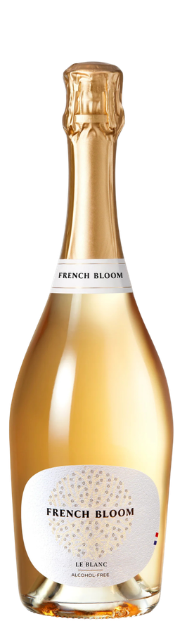 Le Blanc 0,0%, Effervescent blanc sans alcool - French Bloom