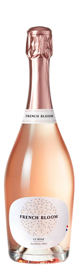 Le Rosé 0,0%, Effervescent rosé sans alcool - French Bloom