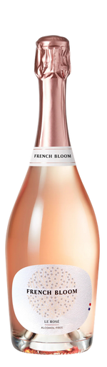 Le Rosé 0,0%, Effervescent rosé sans alcool - French Bloom