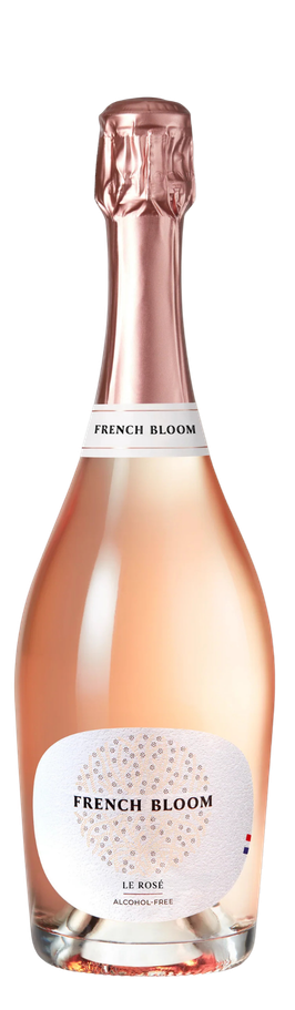 Le Rosé 0,0%, Effervescent rosé sans alcool - French Bloom