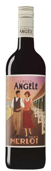 Vin de France Merlot rouge 2020 - La Belle Angèle