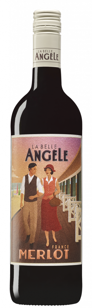 Vin de France Merlot rouge 2020 - La Belle Angèle