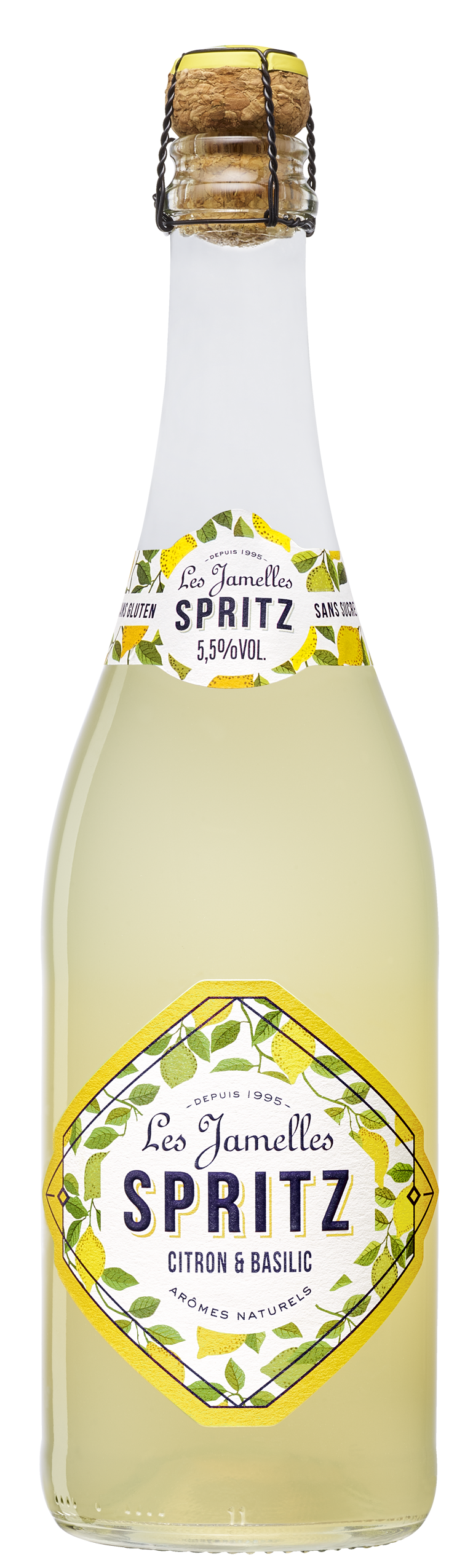 Spritz Citron & Basilic - Les Jamelles
