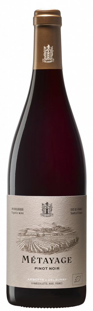 Pinot Noir "Le Métayage" rouge Bio 2022 - Abbotts & Delaunay