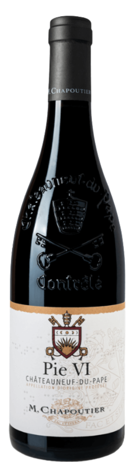 Châteauneuf-du-Pape Pie VI rouge Bio 2023 - M. Chapoutier