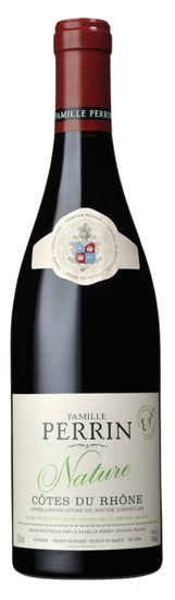 Côtes du Rhône Nature Bio rouge 2020 - Famille Perrin