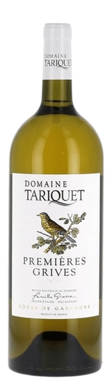 Premières Grives IGP Côtes de Gascogne blanc 2024 Magnum - Domaine Tariquet