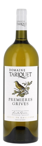 Premières Grives IGP Côtes de Gascogne blanc 2023 Magnum - Domaine Tariquet