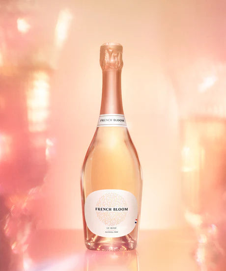 Le Rosé 0,0%, Effervescent rosé sans alcool - French Bloom